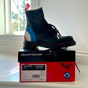 NWT Doc Marten women’s boots US size 7, still in box, never worn.